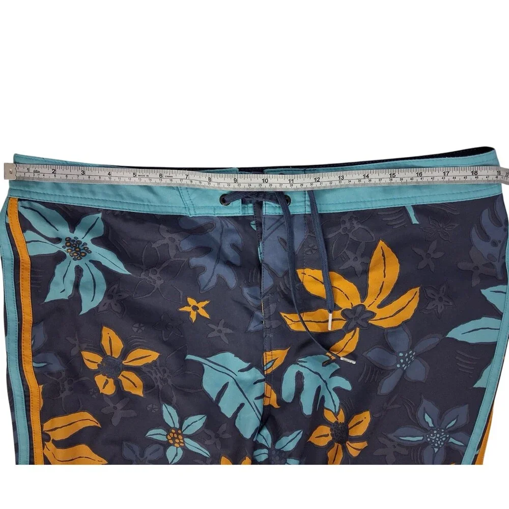 O'Neill Hyperfreak Coalition Board Shorts Mens 36 DWR Hyperdry 4-Way Stretch 10